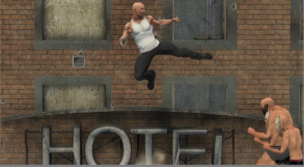 Скриншот из Vip Em Up - The action movies stars beat em up Ep.0 ( beta )