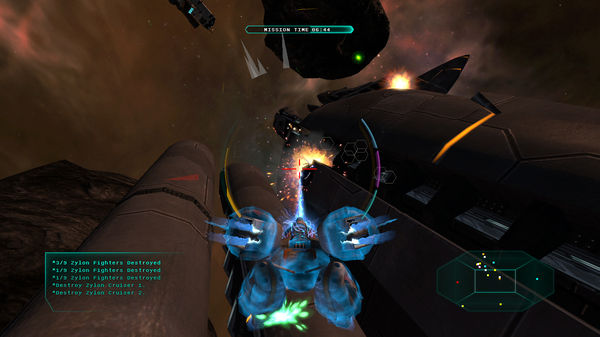 Скриншот из Star Raiders
