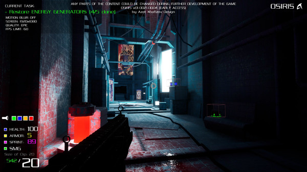 OSIRIS game for Linux 1