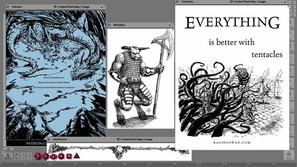 Скриншот из Fantasy Grounds - Monstrous Lair #6: Minotaur Den (Any Ruleset)