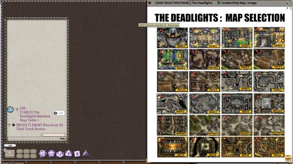 Скриншот из Fantasy Grounds - Meanders Map Pack: The Deadlights (Map Pack)