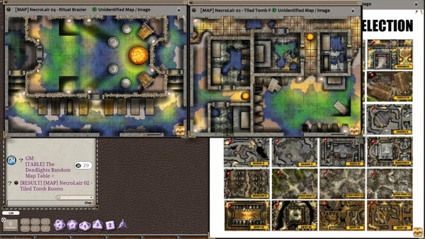 Скриншот из Fantasy Grounds - Meanders Map Pack: The Deadlights (Map Pack)
