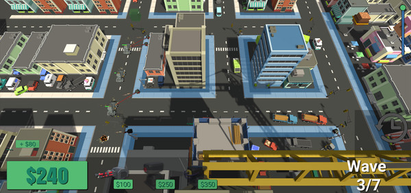 City Defense game for Linux 1