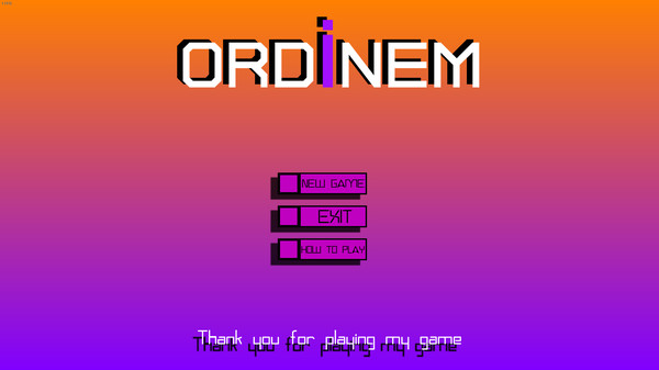 Ordinem minimum requirements