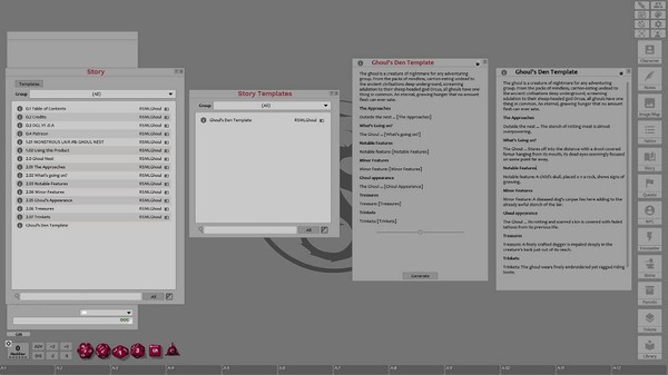 Скриншот из Fantasy Grounds - Monstrous Lair #8: Ghoul Nest (Any Ruleset)