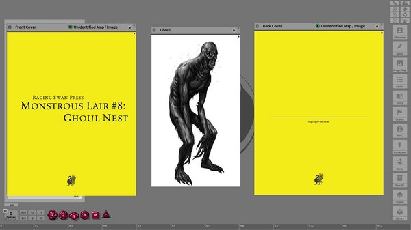Скриншот из Fantasy Grounds - Monstrous Lair #8: Ghoul Nest (Any Ruleset)