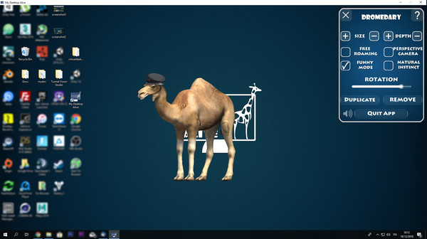 Скриншот из My Desktop Alive