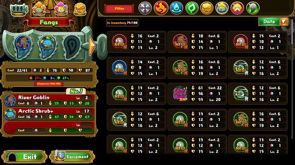 Скриншот из DragonFang - Drahn's Mystery Dungeon Скриншот из DragonFang - Drahn's Mystery Dungeon