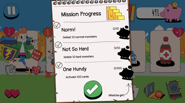 Скриншот из Knights of the Card Table