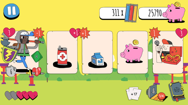 Скриншот из Knights of the Card Table