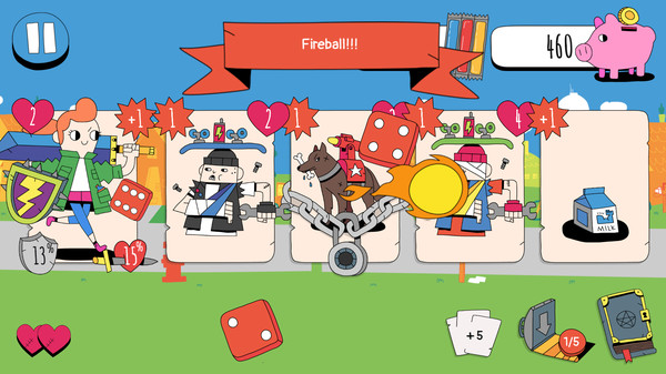 Скриншот из Knights of the Card Table