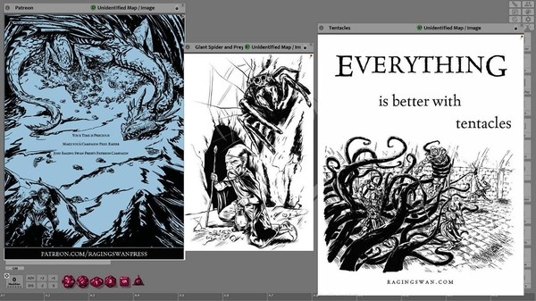 Скриншот из Fantasy Grounds - Monstrous Lair #7: Giant Spider's Web (Any Ruleset)