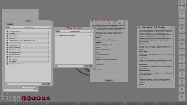 Скриншот из Fantasy Grounds - Monstrous Lair #7: Giant Spider's Web (Any Ruleset)