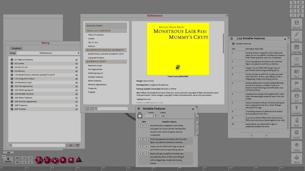 Скриншот из Fantasy Grounds - Monstrous Lair #10: Mummy’s Crypt (Any Ruleset) Скриншот из Fantasy Grounds - Monstrous Lair #10: Mummy’s Crypt (Any Ruleset)