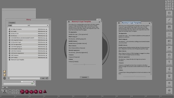 Скриншот из Fantasy Grounds - Monstrous Lair #10: Mummy’s Crypt (Any Ruleset) Скриншот из Fantasy Grounds - Monstrous Lair #10: Mummy’s Crypt (Any Ruleset)