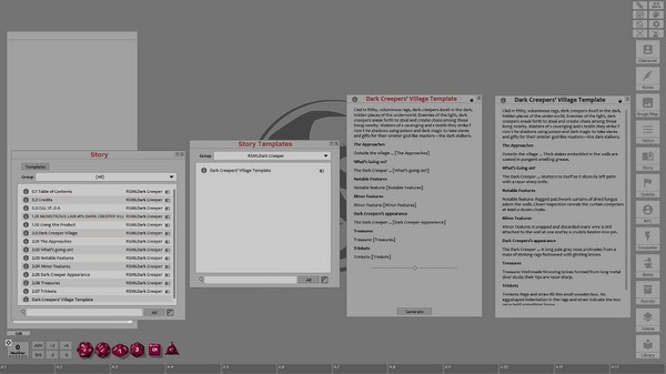Скриншот из Fantasy Grounds - Monstrous Lair #11: Dark Creeper Village (Any Ruleset)