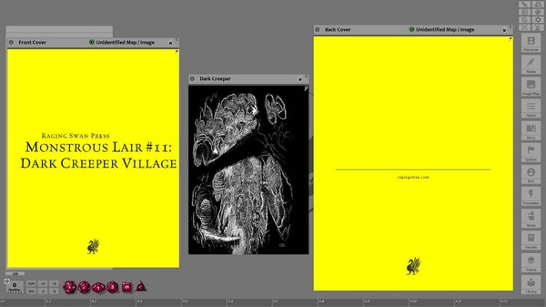 Скриншот из Fantasy Grounds - Monstrous Lair #11: Dark Creeper Village (Any Ruleset)