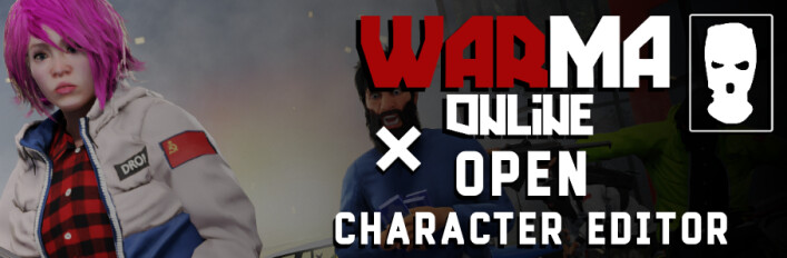 WARMA ONLINE + Open character editor