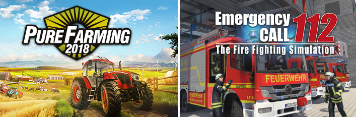 Pure Farming 2018 & Emergency Call 112 - Bundle