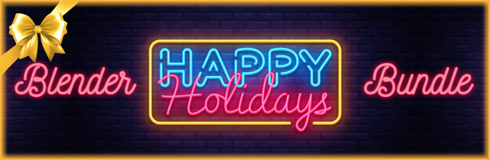 Holidays Blender Pack Bundle for Gifts