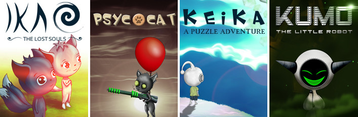 BUNDLE : KUMO + IKAO + PSYCOCAT + KEIKA