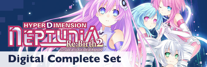 Hyperdimension Neptunia Re;Birth2 Digital Complete Set / デジタルコンプリートエディション / 完全豪華組合包