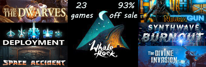 93% SALE-23 games in a bundle WRG