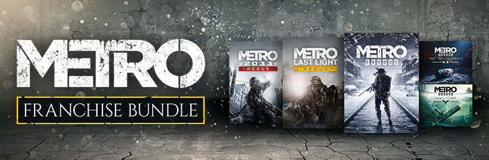 Save 81% on Metro Redux Bundle on Steam