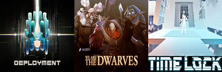 !"We Are The Dwarves" and "Time Lock VR-1" and "Deployment"! cover
