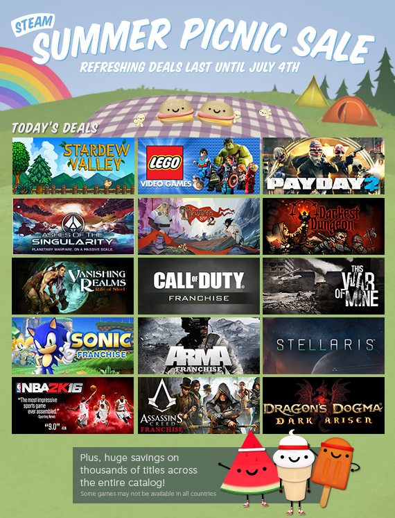 News The Steam Summer Sale Starts Now!