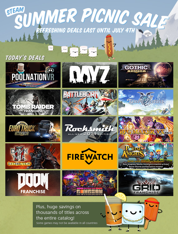 Steam News - The Steam Summer Sale is on now! - Steam News