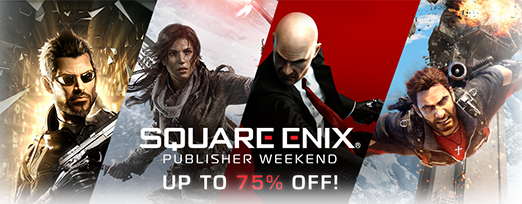 News - Square Enix Publisher Weekend, Up to 75% Off!