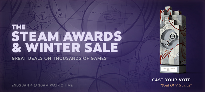 News Steam Winter Sale 17 Continues Plus Vote For The Steam Awards