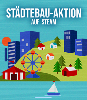 Steam: “Städtbau-Aktion” vom 3. – 10. November. Steam: “Städtbau-Aktion” vom 3. – 10. November.