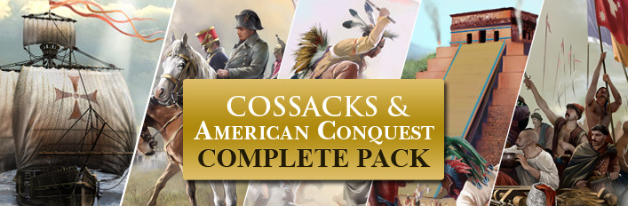 Cossacks and American Conquest Pack