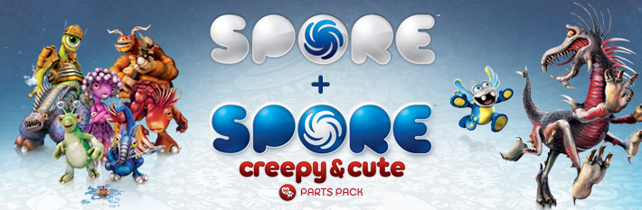 SPORE + SPORE Creepy & Cute Parts Pack