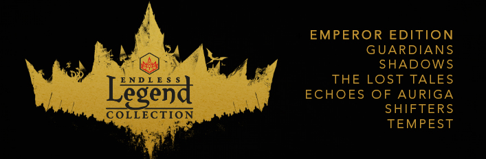 Legend collection. Endless Legend™ - Emperor Edition лого. Curator™ collection.