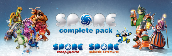 Spore + Creepy and Cute + Galactic Adventures cover art