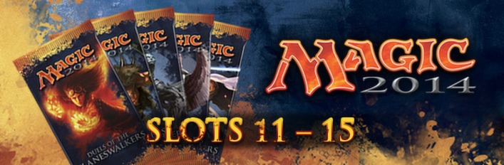 Magic 2014 Sealed Slot 11-15
