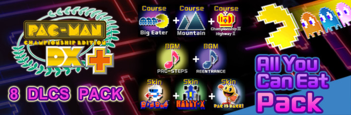 Pac-Man Championship Edition DX+ All You Can Eat Pack