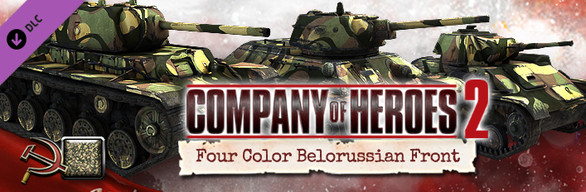 Company of Heroes 2 - Soviet Skin: Four Color Belorussian Front Pack cover art