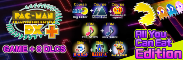 PAC-MAN Championship Edition DX+ All You Can Eat Edition Bundle cover art