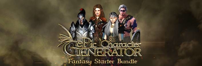 ePic Character Generator - Fantasy Starter Bundle