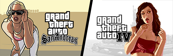 Grand Theft Auto IV + Grand Theft Auto: San Andreas