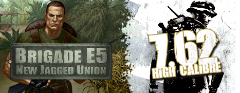 7,62 High Calibre+ 7,62 Hard Life + Brigade E5: New Jagged Union cover art