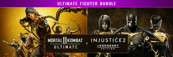 Mortal Kombat 11 Ultimate + Injustice 2 Legendary Edition Bundle