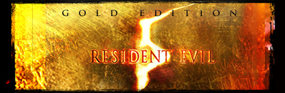 Image result for resident evil 5 Gold EDition banner
