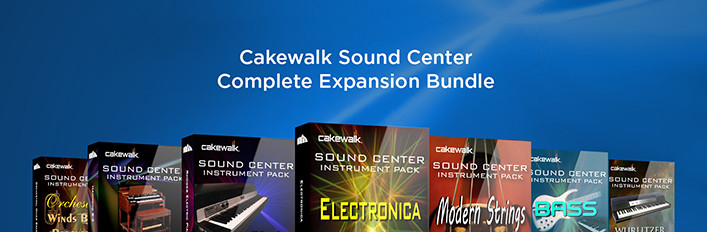 Cakewalk - Sound Center Pack Complete Bundle