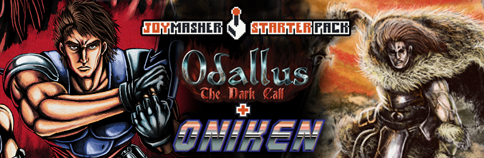 JoyMasher Starter Pack: Odallus + Oniken