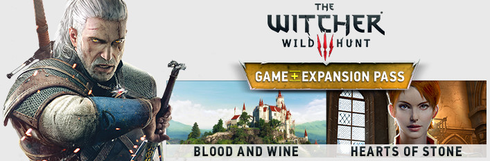 The Witcher 3: Wild Hunt Game + Expansion Pass